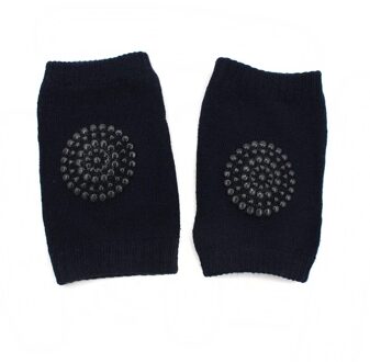 1 paar baby kniebeschermers kids veiligheid kruipen elleboog kussen pad infant peuters baby been warmer knie ondersteuning protector baby knieschijf zwart