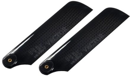 1 Paar Carbon Fiber 92Mm 115Mm Tail Blade Raptor 90 Hirobo Jr Vibe