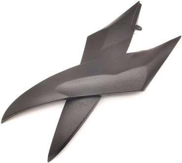 1 Paar Carbon Fiber Look Tank Side Kuip Panel Cover Voor Yamaha Yzf R6 2006 2007