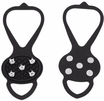 1 Paar Cleat Ice Gripper Anti Slip Sneeuw Schoenen Spike Grip Stijgijzers Schoen Strakke Stretch Camping Klimmen Wandelen