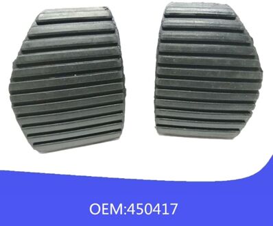 1 Paar Clutch Rempedaal Rubber Cover Voor Peugeot Citroen 1007 207 208 301 307 308 508 C3 C4 c5 C6 C8 Rem Koppeling Pad