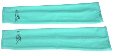 1 Paar Cooling Arm Sleeves Cover Uv Sun Protection Golf Fiets Outdoor Sport Bescherming Skins Blauw