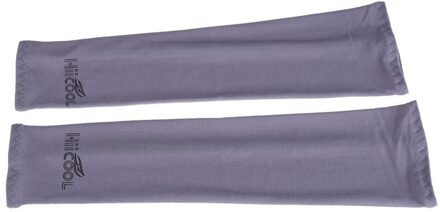 1 Paar Cooling Arm Sleeves Cover Uv Sun Protection Golf Fiets Outdoor Sport Bescherming Skins grijs