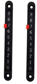 1 Paar Cursor Keeper Tafelvoetbal Score Teller 0 Tot 9 Opname Makkelijk Lezen Kleine Voetbal Indicator Tafel Spel Handmatige operationele