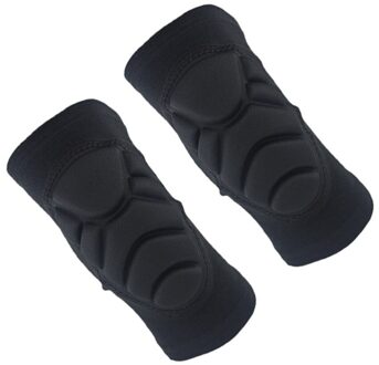 1 Paar Dikker Spons Sport Voetbal Kniebeschermers Anti-Collision Volleybal Hip-Hop Sport Beschermende Kleding Ondersteuning ademend Bas