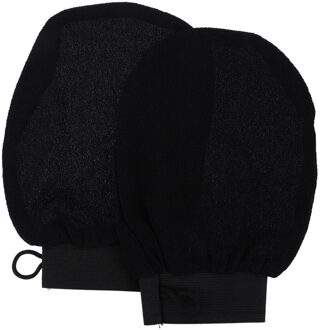 1 Paar Douche Exfoliating Scrub Body Wassen Dode Huid Verwijderen Baden Handschoen