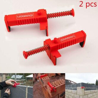 1 Paar Draad Lade Bricklaying Tool Fixer Voor Building Fixator Metselwerk Metselaar Bricklaying Draad Puller