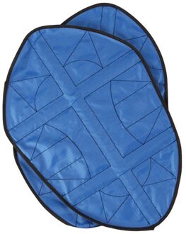 1 paar Draagbare Automatische Schoen Covers Stap in Sok Herbruikbare Schoen Cover Een Stap Hand Gratis Sok Schoen Covers duurzaam Blauw