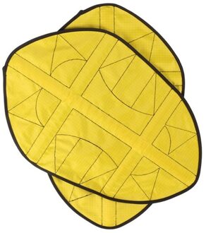 1 paar Draagbare Automatische Schoen Covers Stap in Sok Herbruikbare Schoen Cover Een Stap Hand Gratis Sok Schoen Covers duurzaam geel