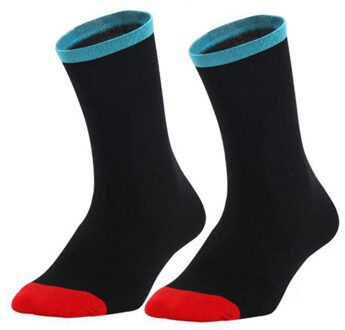 1 Paar Dunne Fitness Sokken Ademende Zweet Absorberende Mid Sokken Voor Fietsen Hardlopen zwart