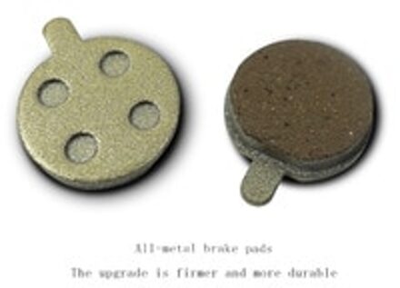 1 Paar Duurzaam Metal Schijfremblokken Voor Xiaomi M365 Pro Elektrische Scooter Remblokken Vervangende Onderdelen