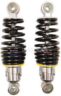 1 Paar E-Bike Lente Hydraulische Achter Schokdemper Universele Hydraulische Achter Schokabsorptie Voor Elektrische Fiets Voertuig Hole diameter 22cm