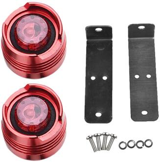 1 Paar Elektrische Scooter Achterlicht Waarschuwingslampje Lamp Voor Xiaomi Mijia M365 Zwart Rood Blauw Zilver Goud Elektrische Scooter deel