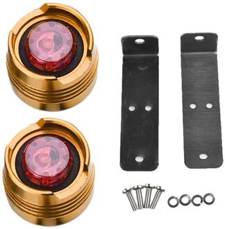 1 Paar Elektrische Scooter Achterlicht Waarschuwingslampje Lamp Voor Xiaomi Mijia M365 Zwart Rood Blauw Zilver Goud Elektrische Scooter deel