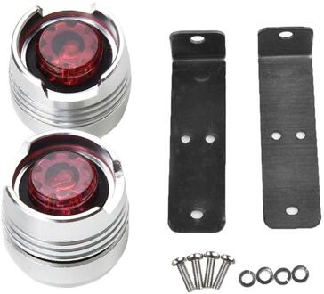 1 Paar Elektrische Scooter Achterlicht Waarschuwingslampje Lamp Voor Xiaomi Mijia M365 Zwart Rood Blauw Zilver Goud Elektrische Scooter deel