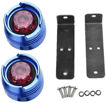 1 Paar Elektrische Scooter Achterlicht Waarschuwingslampje Lamp Voor Xiaomi Mijia M365 Zwart Rood Blauw Zilver Goud Elektrische Scooter deel