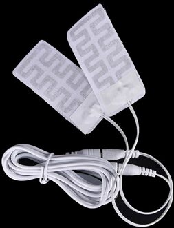 1 Paar Elektrische Usb Handschoenen Heater Kussen Winter Verwarmde Handschoenen Jas Carbon Fiber Doek Usb Verwarmde Handschoenen Pad Voor Muis 5*9Cm