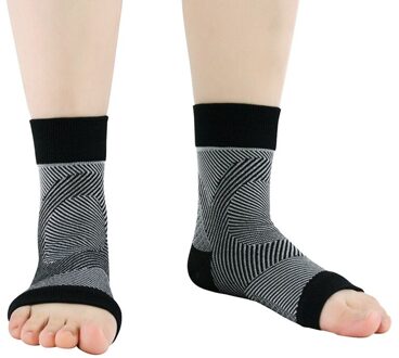 1 paar Enkel Ondersteuning Ademend Compressie Nylon Spandex Mouw Hak Cover Fitness Sport Veiligheid Sportkleding Accessoires L-XL