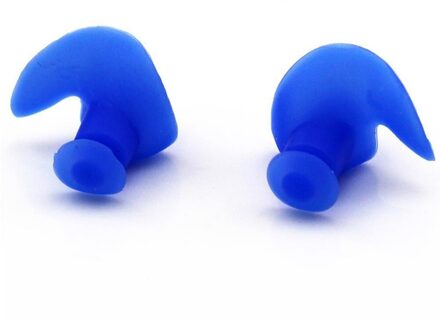 1 Paar Environmental Silicone Spiraal Waterdicht Stofdicht Oordopjes In Doos Water Sport Zwemmen Accessoires zwart