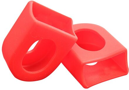 1 Paar Fiets Crank Protector Case Beschermhoes Racefiets Moutain Vouwfiets Onderdelen Crankstel Accessoire Whshopping Rood