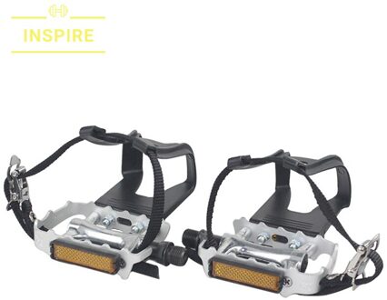 1 Paar Fiets Pedaal Speciale Prijs Aluminiumlegering Spinning Bike Cyclus Pedalen een-HALF