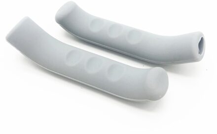 1 Paar Fiets Remhendel Cover Fiets Remmen Siliconen Mouw Universeel Type Remhendel Bescherming Covers Fietsen Accessoire grijs