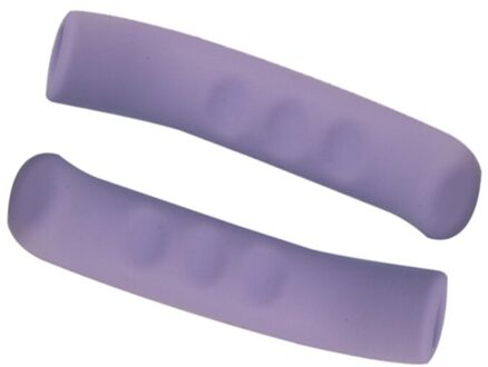 1 Paar Fiets Remhendel Cover Fiets Remmen Siliconen Mouw Universeel Type Remhendel Bescherming Covers Fietsen Accessoire paars