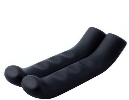 1 Paar Fiets Remhendel Cover Fiets Remmen Siliconen Mouw Universeel Type Remhendel Bescherming Covers Fietsen Accessoire zwart