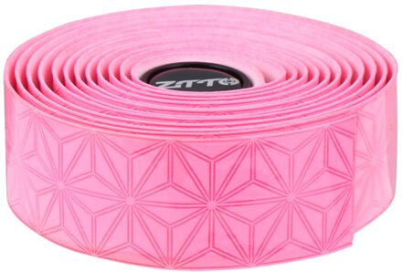 1 Paar Fiets Stuurlint Antislip Pu Lederen Stuur Wrap Riem Racefiets Fiets (Roze)