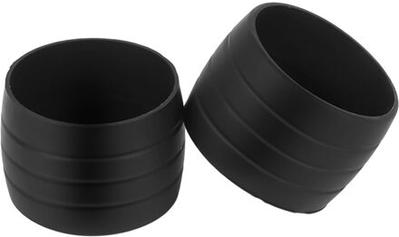 1 Paar Fietsen Siliconen Plug Fiets Rem Stuur Gesp Mouw Vaste Ring Fietsen Draagbare Stofdicht Fietsen Onderdelen zwart