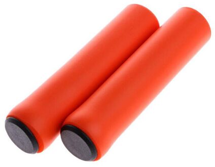 1 Paar Fietsstuur Protector Cover Mountainbike Stuur Cover Anti-Slip Fietsen Accessoires Mtb Beschermhoes Mouw oranje