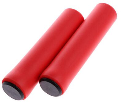 1 Paar Fietsstuur Protector Cover Mountainbike Stuur Cover Anti-Slip Fietsen Accessoires Mtb Beschermhoes Mouw rood