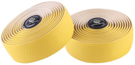1 Paar Fietsstuur Tape Lichtgewicht Outdoor Fietsen Antislip Schokabsorptie Racefiets Kronkelende Wasbare Riem Sneldrogend geel