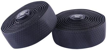 1 Paar Fietsstuur Tape Lichtgewicht Outdoor Fietsen Antislip Schokabsorptie Racefiets Kronkelende Wasbare Riem Sneldrogend zwart