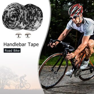 1 Paar Fietsstuur Tape Mountainbike Fietsen Antislip Rubberen Handvat Riem Racefiets Praktische Spons Bandage