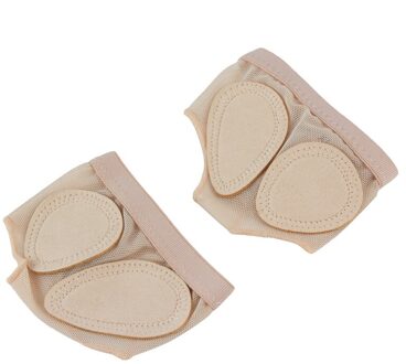 1 Paar Foot Protector Voorvoet Dans Poten Cover Teen Ondergoed Schoenen Ballet Gymnastiek Dance Latin Praktijk Voet Set Front Protector