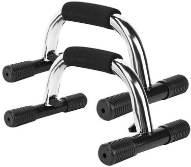 1 Paar H-Vorm Fitness Push Up Bar Home Fitness Push-Up Stands Hand Grip Trainer Borst Training apparatuur
