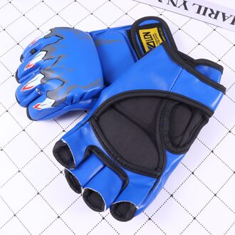 1 Paar Handschoenen Duurzaam Nuttig Handschoenen Outdoor Handschoenen Voor Volwassen Vrouw Mannen blauw