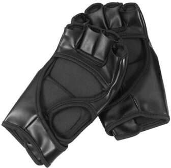 1 Paar Handschoenen Duurzaam Nuttig Handschoenen Outdoor Handschoenen Voor Volwassen Vrouw Mannen zwart