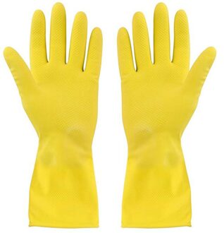 1 Paar Handschoenen Keuken Silicone Cleaning Dish Washing Glove Voor Huishoudelijke Scrubber Rubber Keuken Clean Tool