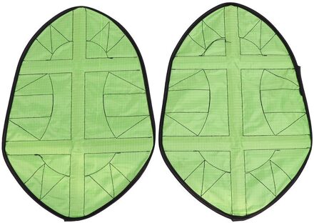 1 Paar Handsfree Automatische Cover Stap Sok Schoen Cover Herbruikbare Een Stap Hand Gratis Schoen Dust Covers Duurzaam Draagbare Schoen covers groen