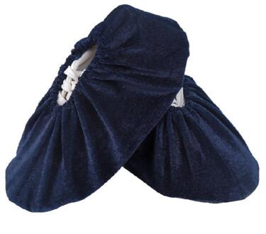 1 Paar Herbruikbare Draagbare Herbruikbare Schoen Covers Stofdicht Antislip Dhoe Cove Wasbare Elasticiteit Stofdicht Flanel Overschoenen 03 for volwassen