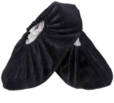 1 Paar Herbruikbare Draagbare Herbruikbare Schoen Covers Stofdicht Antislip Dhoe Cove Wasbare Elasticiteit Stofdicht Flanel Overschoenen 04 for kids
