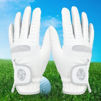 1 Paar Heren Golf Handschoenen Met Bal Marker Golfer Microfiber Doek Ademende Handschoenen Golf Benodigdheden Voor Mannelijke 24