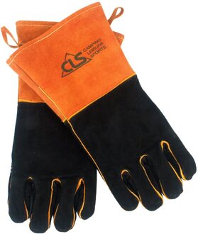 1 Paar Hittebestendige Handschoen Outdoor Gebruik Hoge Temperatuur Isolatie Handschoen