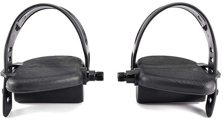 1 Paar Hometrainer Pedalen Verstelbare Verbreed Bandjes Fiets Pedalen Voor Sport Fietsen Thuis Of Gym Fiets Fitness Apparatuur Onderdelen