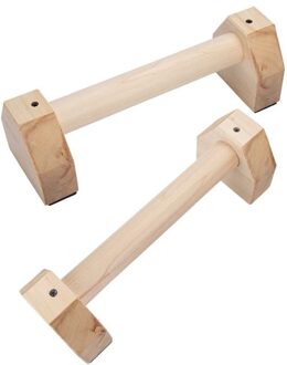 1 paar Houten Fitness Sport Push Up Stands Pushup Bars Gym Oefening Training Borst Bar Hand Grip Trainer Voor Body building