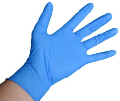 1 Paar In-Industriële Wegwerp Nitril Latex Handschoenen Slijtvast Duurzaam Voedsel Huishoudelijke Schoonmaak Handschoenen Anti-Statische handschoenen