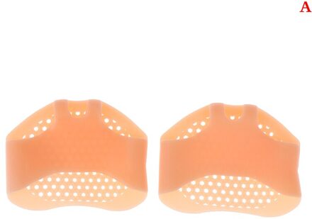 1 Paar Inlegzolen Voorvoet Pads Voor Vrouwen Hoge Hak Schoenen Voet Blister Care Tenen Insert Pad Siliconen Gel Binnenzool Pijn relief