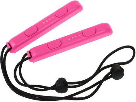 1 Paar J Oy Con Gamepad Handvat Slot Wrist Strap Lanyard Voor Ns Schakelaar Gamer Polsband Hand Touw Video games Accessoires # BL5 roze